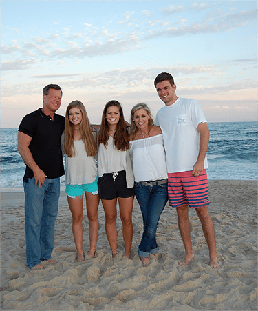Dr. John Christian Schiro with family